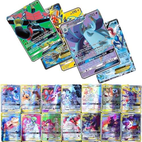 Pokemon GX MEGA Shining French Cards Game Battle English Carte Trading Cards Game Children Pokemons Toy