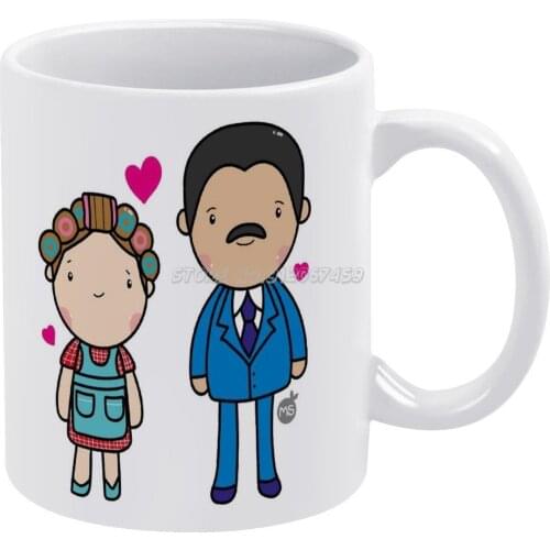 Florinda And Coffee Mugs Porcelain Mug Cafe Tea Milk Cups Drinkware Mugs for Fathers Day Gifts Kid Neighborhood Love