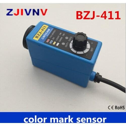 BZJ-411 Packing Machine photocell switch color mark Sensors Auto tracking/rectify deviation, auto detection photoelectric eyes