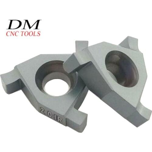 High quality 10pcs 3/8''16IR/EL0.7/0.8/1.2/1.4/1.6/2.0 LDA Carbide Insert Boring Bar Internal thread blade CNC Turning tools