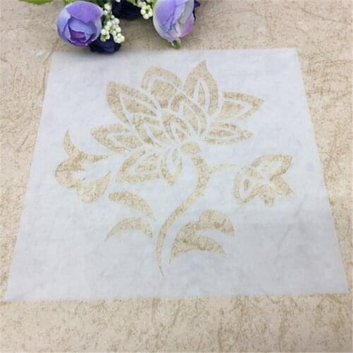 Flower Plastic Layering Flower Spray Stencils Template DIY Paper Card Scrapbooking Photo Album Diary Hand Craft