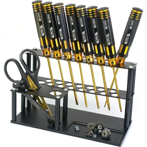 RC Model DIY Tool Storage Stand Bracket for RC Vehicle Car Screw Screwdriver Wrench Pliers