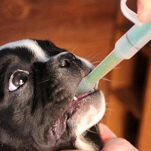Silicone Pet Oral Syringe For Milk Medicine Nursing Non-toxic Newborn Pet Feeding Tool For Kitten Puppy