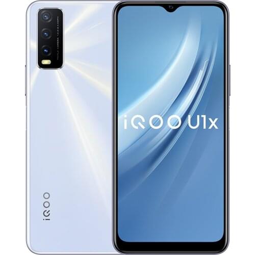DHL Fast Delivery Vivo IQOO U1X 4G LTE Cell Phone 6.51" IPS 1600X720 6GB RAM 128GB ROM 13.0MP Snapdragon 662 Android 10.0 OTG