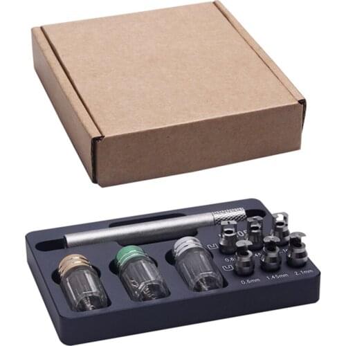 Watch Needle Hand Repair Tool Kit, with Watch Needle Presser and Picker, Stainless Steel Rod