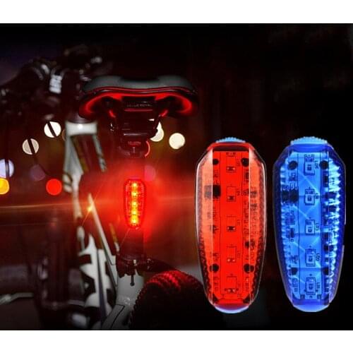 LED Lamps 3 Flash Modes Motorcycle Universal Tail Warning Light Outdoor USB Rechargeable Waterproof Running Lights Accessories