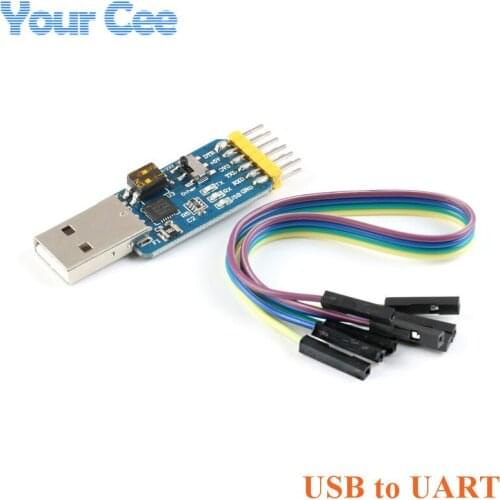 USB CP2102 to TTL RS232 USB TTL to RS485 Conversion Module 6 in 1 Multi-function Serial Convert Module with Cable