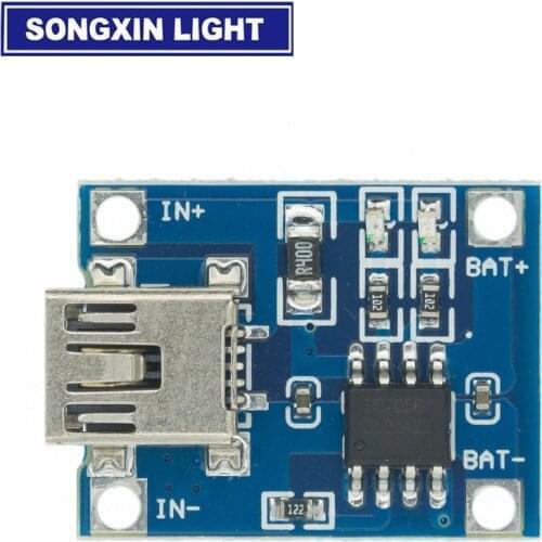 50pcs TP4056 1A Lipo Battery Charging Board Charger Module lithium battery DIY Mini USB Port + Free shipping MODU