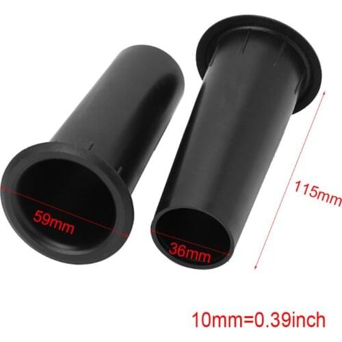 2PCS Speaker Port Tube Bass Reflex Vent Ventilation Connector 45x115mm Subwoofer Woofer Box Accessories Dropship