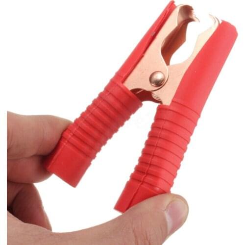 4Pcs Insulated Alligator Clips Test Probe Lead Crocodile Clamps Red Black