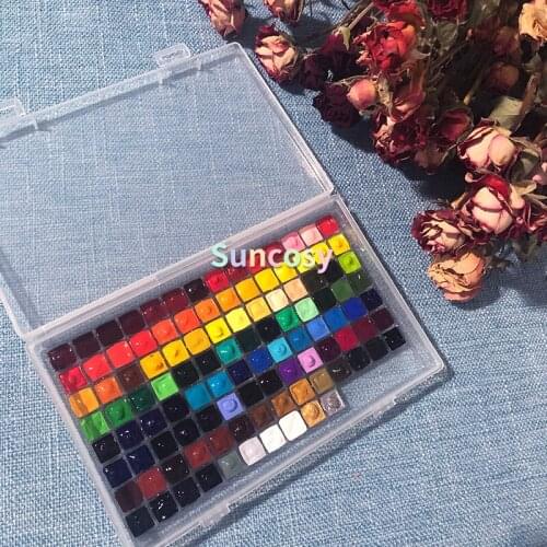 Japan Original Holbein 108 Colors Full Color, Sub-packaging,Art Water Color Paint ,Art Supplies for Artist Watercolor Paint