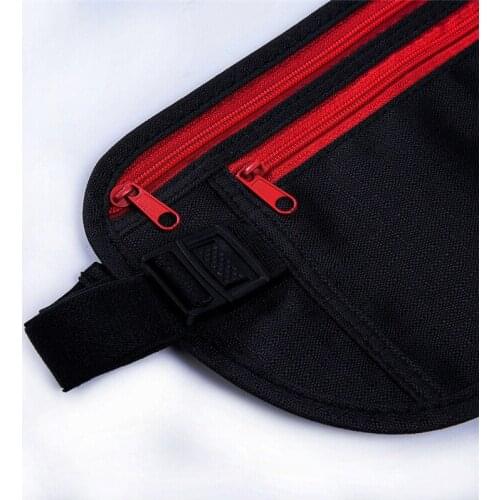 Travel Money Belt Hidden Waist Security Wallet Bag Passport Pouch RFID Holder