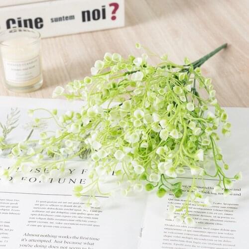 Artificial Plants Decor Green Grass Plastic plant decorative flowers Garden Home Decoration artificial grass 1pcs Fake plant