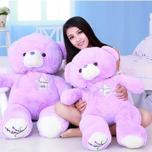 1PC Lovely Teddy Bear Plush Toys Bear Soft Stuffed Animals Cute Big Bear Plush Dolls For Baby Kids Christmas Gifts