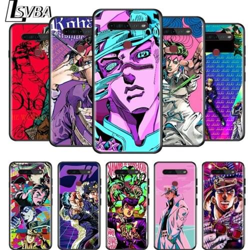 JoJo bizarre adventure For LG G8 V30 V35 V40 V50 V60 Q60 K40S K50S K41S K51S K61 K71 K22 K31 K42 K92 ThinQ 5G Phone Case
