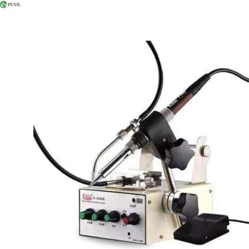 Foot switch send soldering iron soldering machine, automatic tin feeding machine constant temperature soldering iron