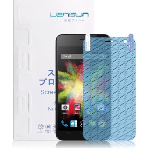 LENSUN Nano Coated PET+TPU Material Cellphone Film For Wiko Bloom Screen Potector
