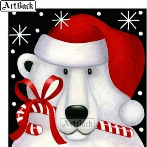 Rhinestone 5D diamond painting Christmas sticker full square drill 3d diamond mosaic rhinestone home decoration FSA113