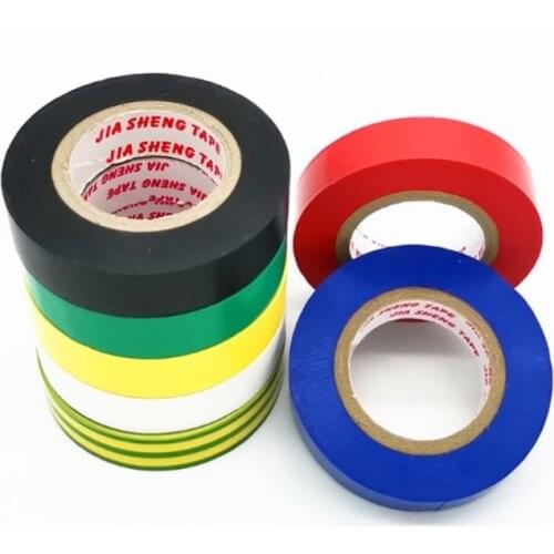 1PC 20M Flame Retardant Electrical Insulation Tape High Voltage PVC Film Tape Waterproof Self-adhesive Electrician Tape
