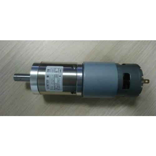42 DC gear motor 24V 775 DC gear motor 304rpm 380rpm 536rpm can choose