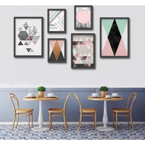 Abstract Geometric Painting Art Bedroom Living Room Company Office Store Decorative Painting canvas painting cuadros decoracion