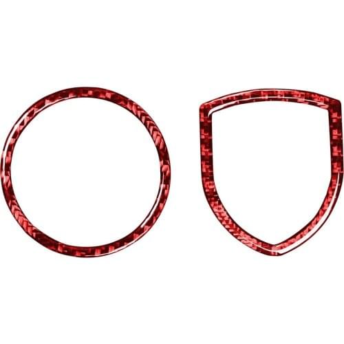 Diamond Car Steering Wheel Sticker for Porsche for Panamera 918 Cayenne Macan 718 911 Car Interior Accessories