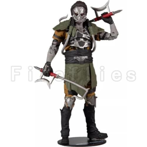7inches McFARLANE Action Figure Mortal Kombat XI Kabal Anime Model For Gift Free Shipping