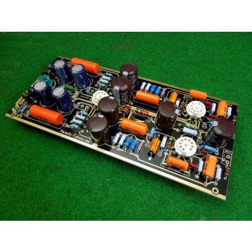 Hi-End M7 Vacuum Tube Phono Riaa LP Turntable Preamplifier HiFi Stereo Marantz 7 Preamp Assembled Board(Without Tube)
