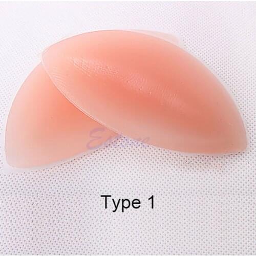 Breast Enhancer Pair Silicone Push Up Gel Bikini Bra Pads Chicken Fillets Insert