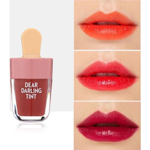 ICE CREAM Long-Lasting Lip Tint 5 Colors Liquid Lipstick Batom Rouge A Levres Labial Matte Lip Gloss Sexy Tattoo Cosmetic