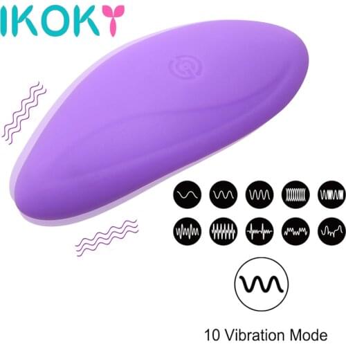 IKOKY False penis Clitoris Masturbation Sex Toys For Women Vibrators Vaginal Stimulator Massager 10 kinds Of Frequencies