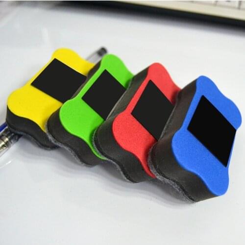 YIBAI 4PCS Magnet Whiteboard Eraser,Dry Erase Magnetic Eraser Cleaner Blackboard School Office Accessories Supplies