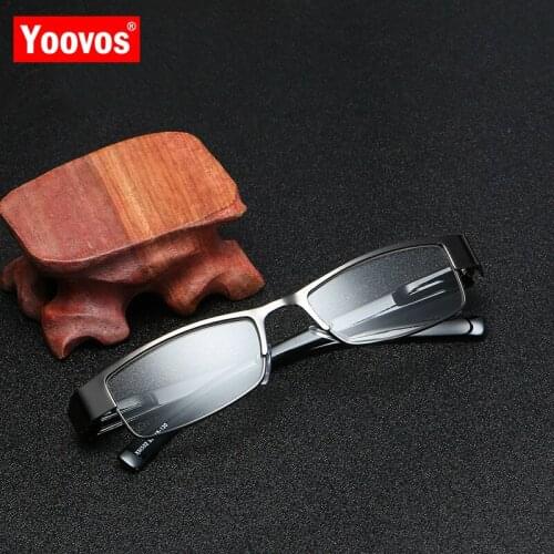 Yoovos 2021 Reading Glasses Men/Women High Quality Anti-fatigue Reading Glasses Square Blue Light Eyeglasses Mirror Okulary