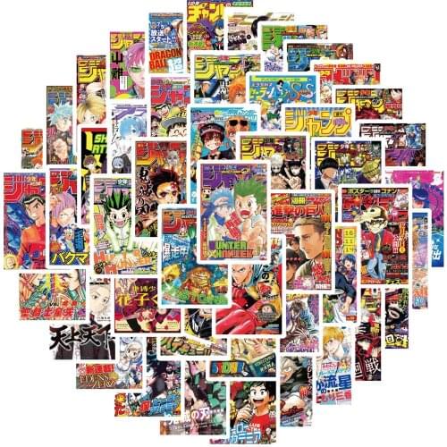 10/50pcs Mixed Anime Tokyo Revengers Jujutsu Kaisen Attack On Titan Stickers DIY Travel Luggage Guitar Skateboard Sticker Decals