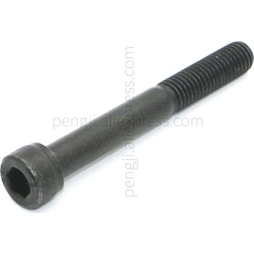 10PCS M10 - 1.5 x 80mm Socket Head Cap Screws Metric, Allen Socket Drive, 12.9 Grade Alloy Steel, DIN 912, Black Oxide Finish