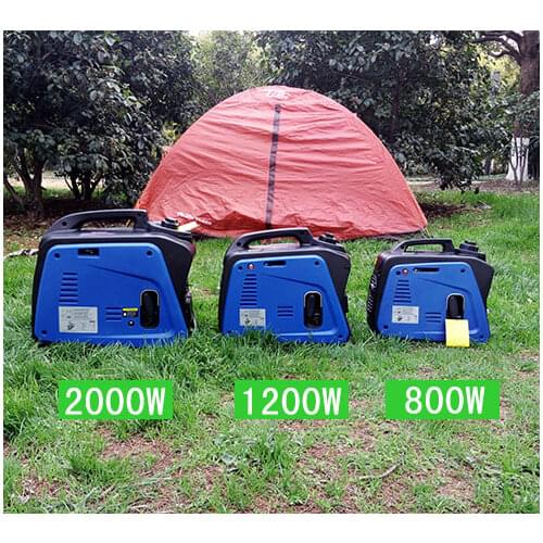 220V Portable Silent Camping Gasoline Power Inverter Generator Set 800W High quality NE