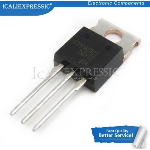 5PCS STPR1620CT STPR1620 16A 200V TO-220 In Stock