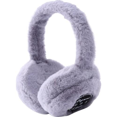 Wireless Headset, Plush Warmth, Bluetooth Foldable Wireless Headset for Young People