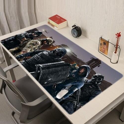 Rainbow Six Siege Gaming Mouse Large Pad Mausepad Desk Varmilo Keyboard Xxl Rug Pads Kawaii Pc Gamer Complete Computer Hot Gi