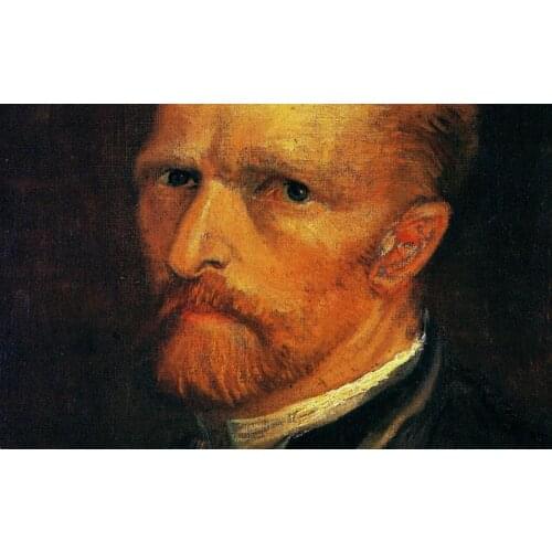Bigger is Better 400x300MM Magnets JM10002 Famous_painting_of_Vincent_Van_Gogh_-_Self_portrait