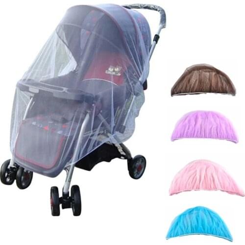New 150cm Baby Stroller Pushchair Mosquito Insect Shield Net Safe Infants Protection Mesh Baby Stroller Accessories Mosquito Net