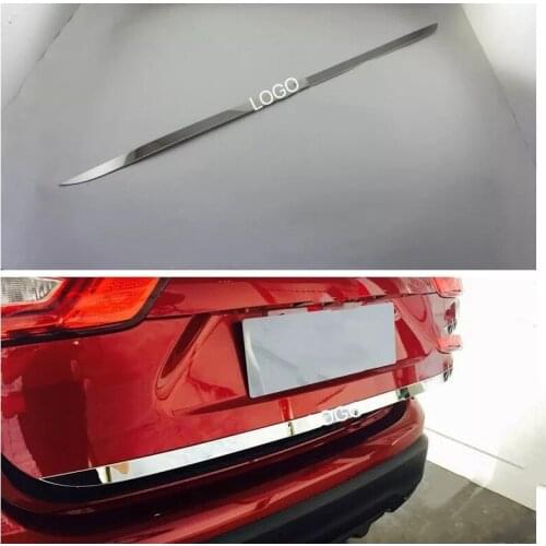 "For Nissan Qashqai j11 2016-2019 chrome-plated Tailgate trim Door Trim, Anti-scratch Qashqai Exterior Decoration Modification
