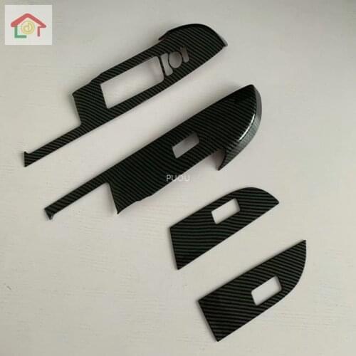 For Toyota Raize A200 2020 2021 ABS Plastic Car Inner Window Switch Control Panel Cover Trim Accessories Right Hand Driver Only