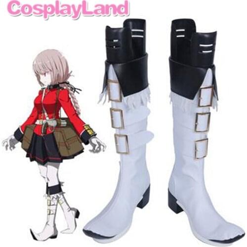 FGO Fate Grand Order Nightingale Cosplay Boots Shoes Anime Party Cosplay Boots Custom Made Women High Heel Shoes