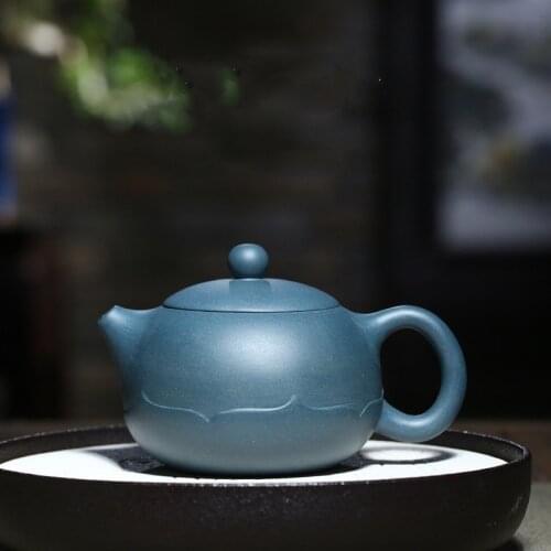 Yixing Classic tea pot purple clay Xishi filter teapot beauty kettle Raw ore Handmade Tea set Customized Drinkware 260ml