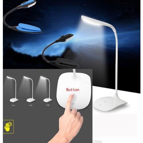 Table Lamp, Rechargeable Table Lamp, Study Room Lamp, Modern Table Lamp, Flexible for Students To Read, Study Room Table Lamp