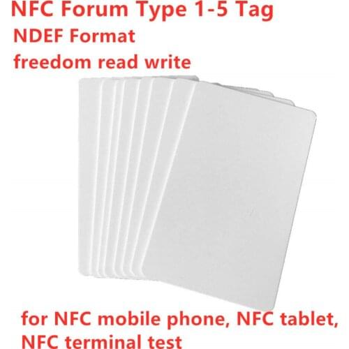 NFC Forum Type 1-5 Tag with NDEF format CTS freedom read write NFC full tags for NFC mobile phone, NFC tablet, NFC terminal test