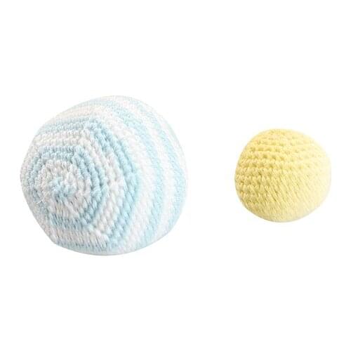 Nido Knitting Balls Montessori Sensorial Materials for Tactile Sense Experience Baby Grasping Toys Early Educational Equipment