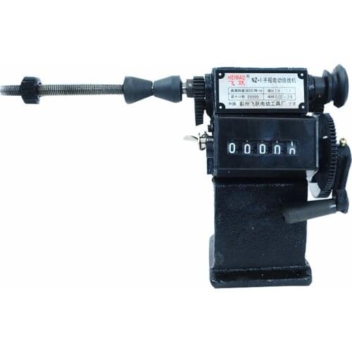 NZ -1 type hand counting electric winding machine digital count NZ-5 Manual Wire Winding Machine