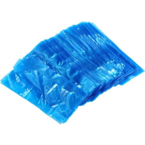 200Pcs Tattoo Disposable Cover Hygiene Clip Cord Sleeves Bags Large Tattoo Machine Grip Tattoo Covers Bag Kit